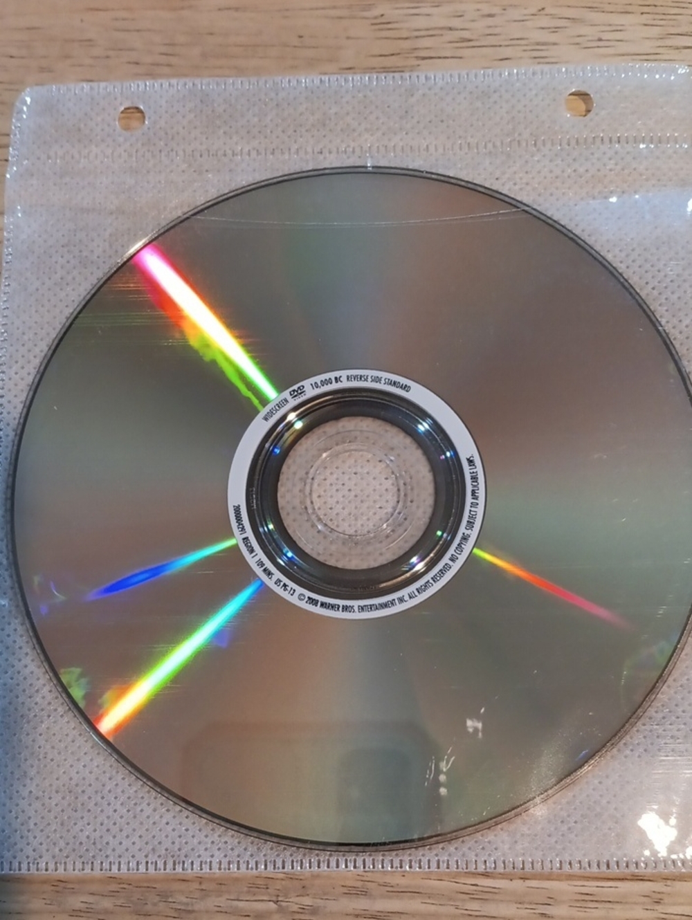 10,000 B.C. DVD *NO CASE*